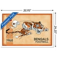 thumbnail image 3 of NFL Bengals de Cincinnati - Logo rétro 14, 3 of 5