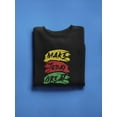 thumbnail image 3 of Make Today Great Tagline Sweatshirt Men -GoatDeals Designs, Male 5X-Large, 3 of 4