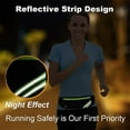 thumbnail image 5 of Slim Running Belt Fanny Pack,Waist Pack Bag for Hiking Cycling Workout,Reflective Runners Belt Jogging Pocket Belt Compatible, 5 of 5
