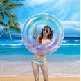 thumbnail image 2 of Star Mermaid Swimming Ring For Adults Beach Outdoor Party Supplies_Perfect Gift, 2 of 5