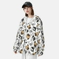 thumbnail image 3 of Lsque French Bulldog3 Pattern UPF 50+ Lightweight Sun Protection Men's Women's Long Sleeve Shirt, Hoodie Performance -Small, 3 of 7