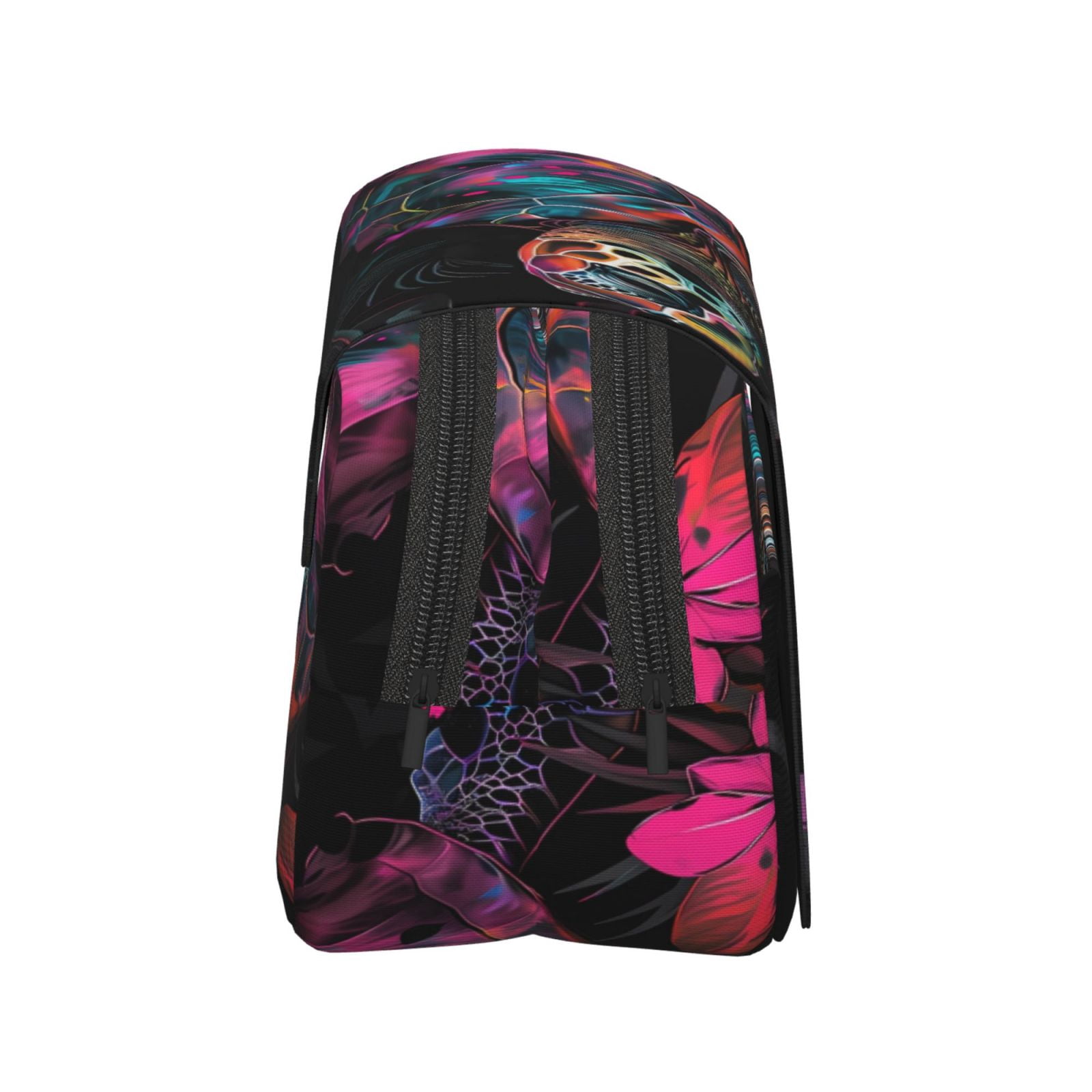 Rateoe Colorful Plant Turtle A Pattern Double Clamshell Pen Case, Storage Organizer with Two Zipper Compartments– Holds Up to 50 Pencils & Pens