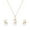 C-C, variant on TIMIFIS Earrings Ladies Fashion Jewelry Diamond Necklace Earrings Set ummer