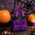 thumbnail image 4 of Halloween Party Gift Bags Set, Reusable Goodie Bags For Kids, Candy Treat Storage Bags With Festive Designs For School Classroom Party, Trick Or Treat And Seasonal Decorations, 4 of 6