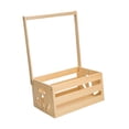 thumbnail image 4 of Armario con cajón de madera para baby shower, cesta de regalo para baby shower, cesta para baby shower, cajón de almacenamiento para bebé con asa,, 4 of 9