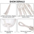 thumbnail image 4 of Macrame Plant Hanger Indoor, Set Of 2 Indoor Hanging Planter, Handmade Hanging Plant Holder - 40 Inch, 4 Legs, 4 of 4