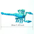 thumbnail image 2 of 3D Printed Scorpion,Articulated Models,Flexible Joint Animal Ornament Figurines,Surprise Fantasy Gifts, 2 of 8