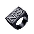 thumbnail image 5 of Anillo de acero de titanio exagerado japonés y coreano con personalidad de moda retro punk para hombres coreanos con calavera dominante, 5 of 5