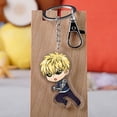thumbnail image 4 of Anime One Punch Man Keychain Cute Saitama Key Chain Acrylic Cartoon Keyring Pendant Gift Accessories, 4 of 4
