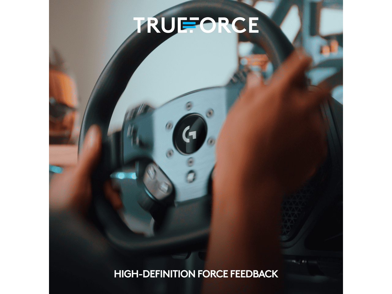 Logitech G PRO Racing Wheel for PC, Direct Drive 11 Nm Force, TRUEFORCE Force Feedback, Magnetic Gear Shift Paddles, Dual Clutch, OLED Display, Quick Release, PRO Button Layout