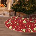 thumbnail image 5 of Sikiie Fire Extinguisher Nativity Christmas Tree Skirt, Jesus Christian Winter Holiday Tree Mat Decoration(30-48IN)48", 5 of 6