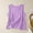 A7 Purple, variant on Cotton Linen Tank Tops for Women Lightweight Gauze Shirts Boho Shirts Tunic Top Cute Spring Summer Tops for Women 2026 Basic Sleeveless Layering Camisoles Crew Neck Tops Beach Vacation Clothes