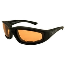Epoch Eyewear Lacrosse Foam Photochromic Padded Motorcycle Black Sunglasses