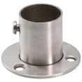 thumbnail image 3 of Support de Tube Barre de Placard Support Garde-Robe Tringle Suspendue Tige Poteau Douille Extrémité, 3 of 7