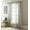 Grey, variant on Lanco Katie Sheer Window Curtain Panel with Grommet Top, White, 37 x 84" (Set of 4)