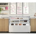 thumbnail image 4 of 60 in. Refrigerated Bakery Display Case, 17.6 cu. ft. in White (KM-CDHF-17C-WH), 4 of 13