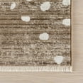 thumbnail image 4 of Manaslu Sunrise Fringed Area Rug, 5' 3" x 7' 7", Manaslu Light Brown, 4 of 8