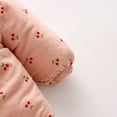thumbnail image 6 of Thicken Winter Jacket+Bag Warm Windproof Toddler Outerwear Baby Hooded Coat Girls Girls Coat&jacket ZB Pink 12 Months-18 Months, 6 of 7