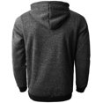 thumbnail image 5 of Ma Croix Men's Lightweight Marled Brushed Fleece Pullover Hoodie, 5 of 5