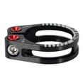 thumbnail image 3 of Abrazaderas para tija de sillín de bicicleta, abrazaderas para bicicletas de carretera, piezas para bicicletas informales Negro 349 mm, 3 of 9