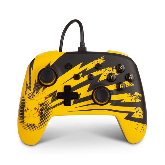 PowerA Enhanced Wired Controller for Nintendo Switch - PokƩmon: Pikachu Lightning
