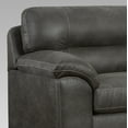 thumbnail image 3 of Tirana Contemporary Fabric Pillow-top Arm Chair with Ottoman in Sequoia Ash, 3 of 5