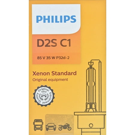 Philips D2SC1 Xenon HID Headlight Bulb, Pack of 1