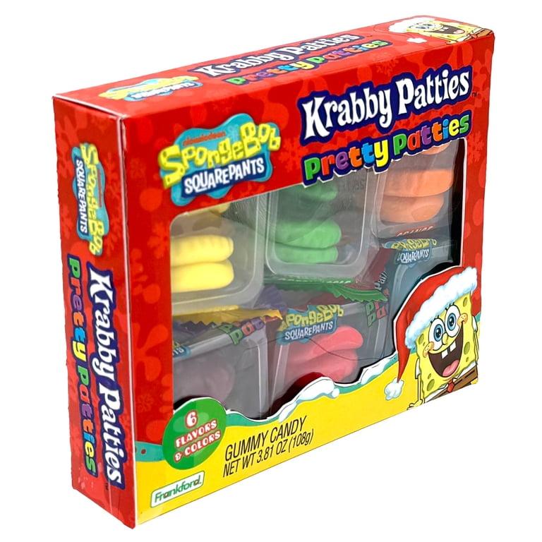 Frankford SpongeBob SquarePants Pretty Patties Holiday Gummy Candy