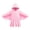Pink, variant on Girls Hooded Jacket Ruffled Full Zip Up Long Sleeve Ruffled Hoodies Sweatshirt Top Butterfly Wing Cardigans