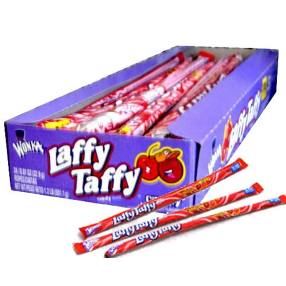 Laffy Taffy Rope - Case of 24 (Cherry)