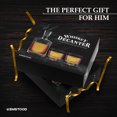 thumbnail image 4 of Kemstood Whiskey Gifts for Men - Whiskey Decanter (25.3 Oz/750 ml) with 2 Drinking Glasses (8.1 Oz/240 ml) - Birthday Gifts for Men - Gift for Dad and Husband - Home Bar Gifts, Drinking Gifts, 4 of 5
