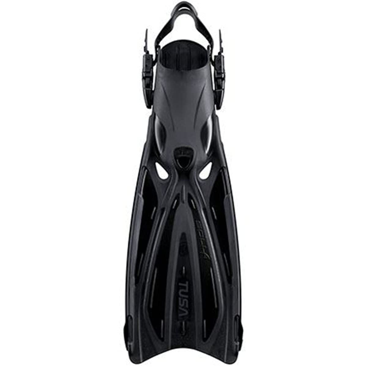 TUSA SF-22 Solla Open Heel Scuba Diving Fins,  (Flash Yellow, Small)