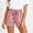 Wine, variant on BUIGTTKLOP Shorts for Women Drawstring High Waisted Casual Shorts Rolled up Hem Wide Leg Summer Shorts with Pockets