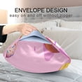 thumbnail image 4 of Yayeee Pillowcase King Size Set of 2 Satin Wrinkle Resistant Pillow Case, Cartoon Doughnuts, 4 of 8