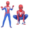 thumbnail image 1 of Disfraz de Spiderman para niños, traje de superhéroes Con máscara, para Halloween, Carnaval Fivean unisex, 1 of 2