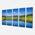 thumbnail image 2 of Impression sur Toile Paysage Lac de Montagne d'Été, 2 of 3