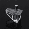 thumbnail image 2 of 80 Pieces 3 mm Shelf Pins Clear Support Pegs Cabinet Shelf Pegs Clips Shelf Support Holder Pegs for Kitchen Furniture, 2 of 7