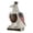 CLEAR1, variant on 3D Tiger Head Decorative Liquor Bottle 10.1oz, Clear Glass Spirit Container for Bourbon , Home Bar Display & Party Decor