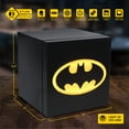 thumbnail image 3 of Batman Black Cooler Mini Fridge 6.7L Single Lightup Logo Door 9 Can ACDC, 3 of 9