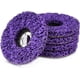 thumbnail image 1 of Paquete de 5 discos de limpieza para amoladora angular CSD de 125 mm, eliminador de óxido, eliminación de pintura, color morado JFHHH pequeña, 1 of 5