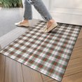 thumbnail image 4 of Green and Red Christmas Plaid Pattern Door Rugs,Washable Non Slip Door Mats Indoor,Decorative Door Mats,Entry Mat Indoor for Entrance,Bedroom,Kitchen,Bathroom,17"x30", 4 of 6