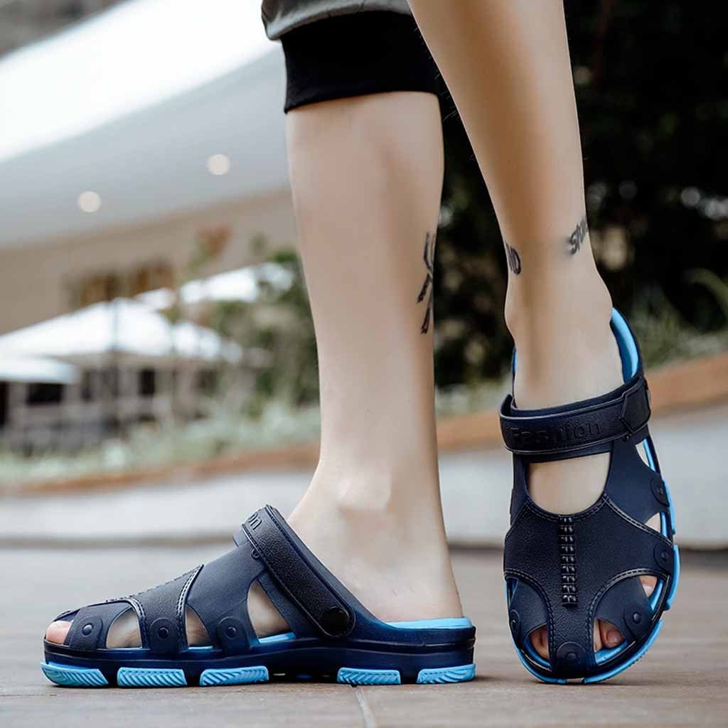Travel Sandals Outdoor Lovers Adjustable Buckle Sandals Anti-Skid Slippers Breathable Casual Beach Sandals Travel Sandals Outdoor Lovers Adjustable Buckle Sandals Anti-Skid Slippers Breathable Casual Beach Sandals