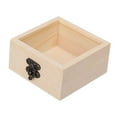 thumbnail image 5 of S SERENABLE Wooden Box Jewelry Storage Organizer Jewelry Display Case Wood Boxes Photo Holder Keepsake Trinket Box DIY Wedding Gift Boxes, 5 of 8