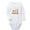 White, variant on New Baby On The Block Funny Rompers, Newborn Baby Unisex Bodysuits, Infant Animal Duck Graphic Jumpsuits, Toddler Kids Long Sleeve Oufits (White, 6-12 Months)