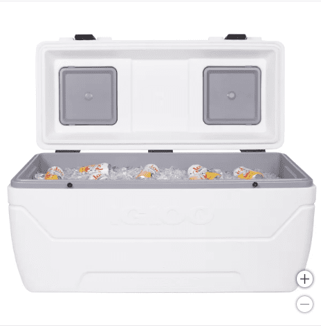 Igloo 165-quart Maxcold Chest Cooler with Butterfly Quick Access Hatch