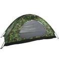 thumbnail image 3 of Tienda de campaña impermeable para una persona con protección UV y camuflaje para exteriores, para acampar y hacer senderismo, 3 of 15