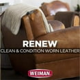 Weiman Leather Cleaner and Conditioner 12 Ounce 3 Pack UV
