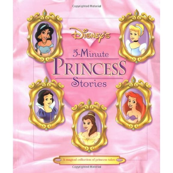 Pre-Owned Disney's 5 Minute Princess Stories (5-Minute Stories) (Hardcover) 0786833009 9780786833009