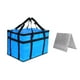 thumbnail image 3 of Bolsa de entrega de alimentos con aislamiento, bolsa de supermercado, soporte aislante, calentador de pizza con azul, 3 of 9