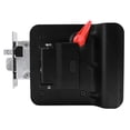 thumbnail image 3 of RV Travel Trailer Entry Door Lock Polar Chrome Paddle Deadbolt, 3 of 3